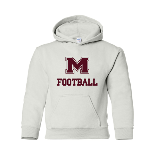 Load image into Gallery viewer, Milford Football - Youth Pullover Hood Sweatshirt
