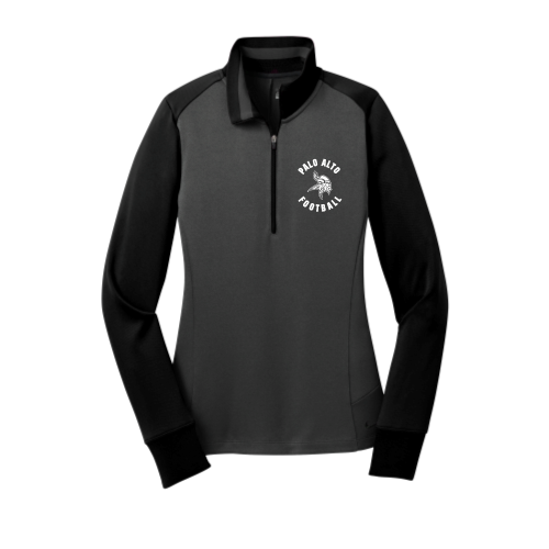 Palo Alto HS - Football - Nike Ladies Dri-FIT 1/2-Zip Cover-Up