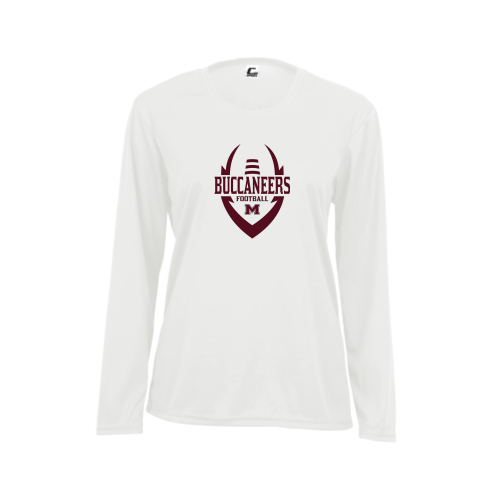Milford Buccaneers - Ladies LS Performance Tee