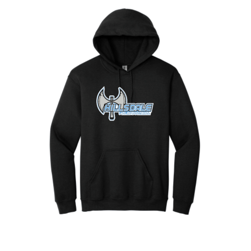 Load image into Gallery viewer, Hillsdale Football - Adult Pullover Hood Sweatshirt
