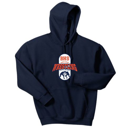 Beech HS - Wrestling - Adult Pullover Hood Sweatshirt