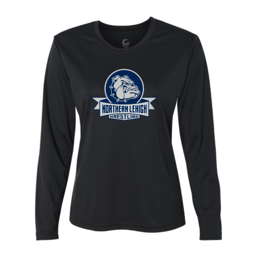 Load image into Gallery viewer, Northern Lehigh Wrestling Bulldog - Youth LS Performance Tee
