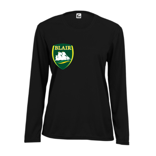 Blair Middle School - Ladies LS Performance Tee