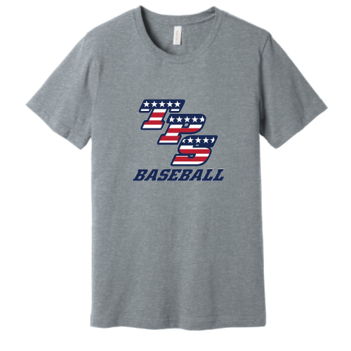 TPS Baseball - Canvas Adult Short Sleeve Cotton Tee