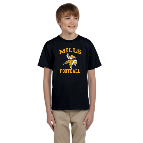 Load image into Gallery viewer, Mills HS - Youth Short Sleeve Cotton Tee
