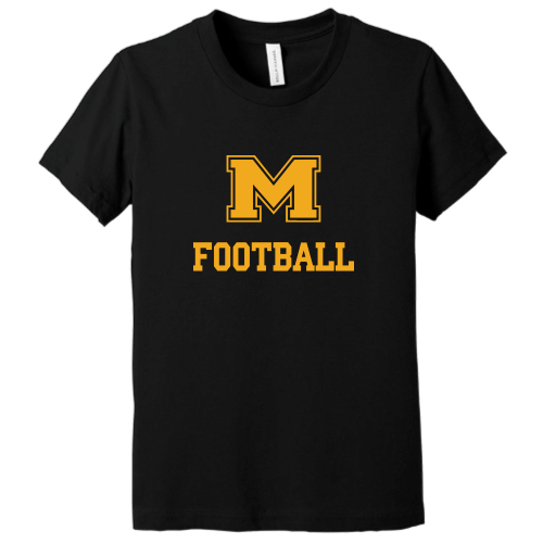 Load image into Gallery viewer, Milford Football - Canvas Adult Short Sleeve Cotton Tee
