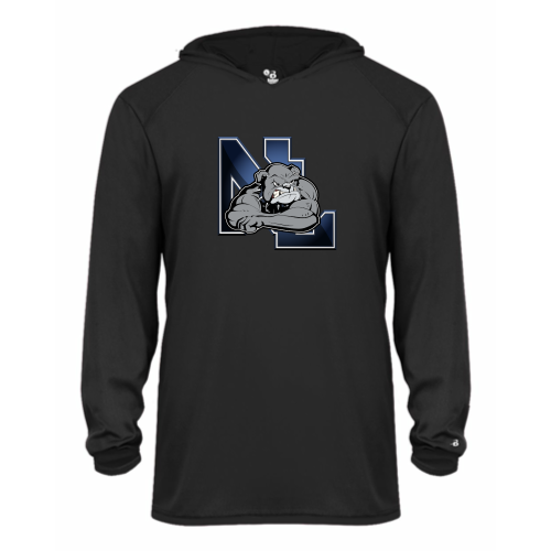 Northern Lehigh Wrestling - Youth LS Performance Tee with Hood