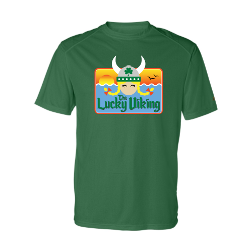 Load image into Gallery viewer, The Lucky Viking -  Adult B-Core SS Performance Tee
