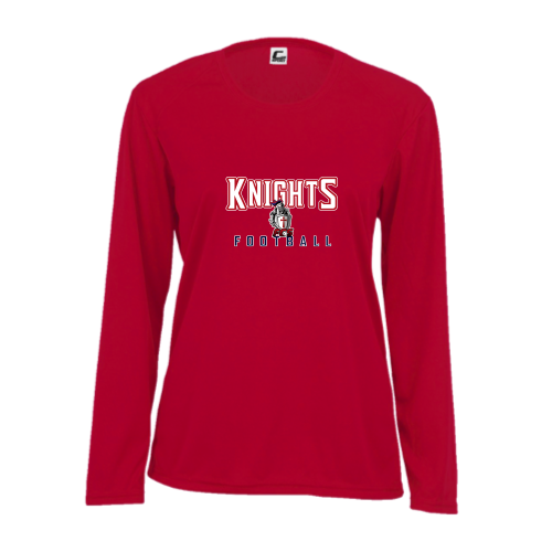 Load image into Gallery viewer, FCS Knights - Ladies LS Performance Tee
