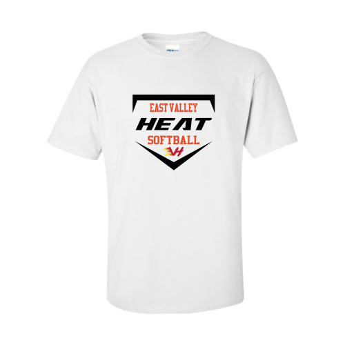 Load image into Gallery viewer, East Valley Heat Club Softball - Adult Short Sleeve Cotton Tee
