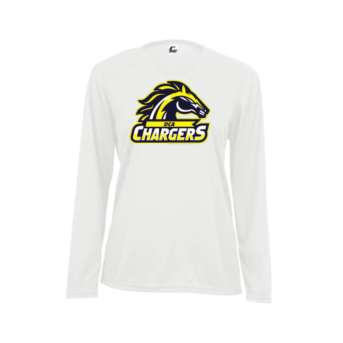 Load image into Gallery viewer, DCA Chargers - Ladies LS Performance Tee
