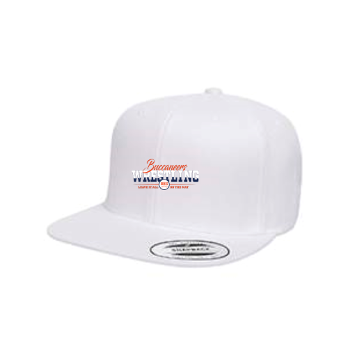 Load image into Gallery viewer, Beech High School Wrestling - Premium Flat Bill Snapback
