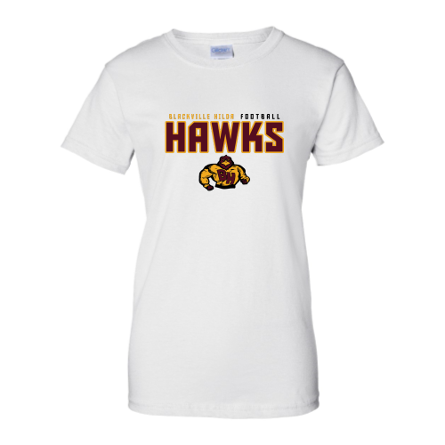 Load image into Gallery viewer, Blackville Hilda Football - Ladies Short Sleeve Cotton Tee
