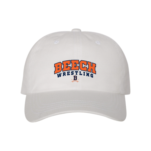 Beech High School Wrestling White - Classic Dad Cap