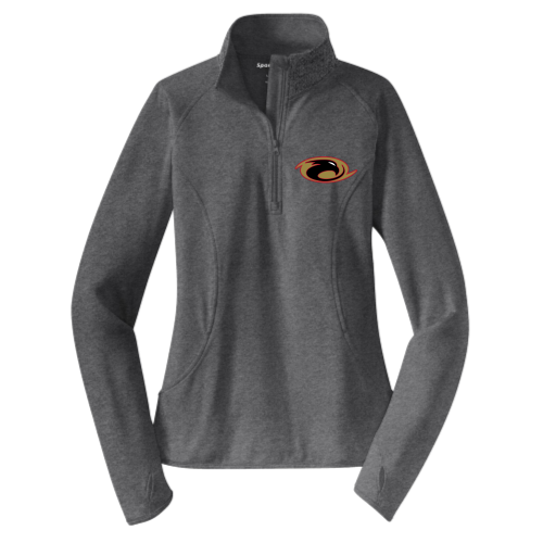 Thunderhawks Softball - Ladies Sport Wicking 1-4 Zip Pullover