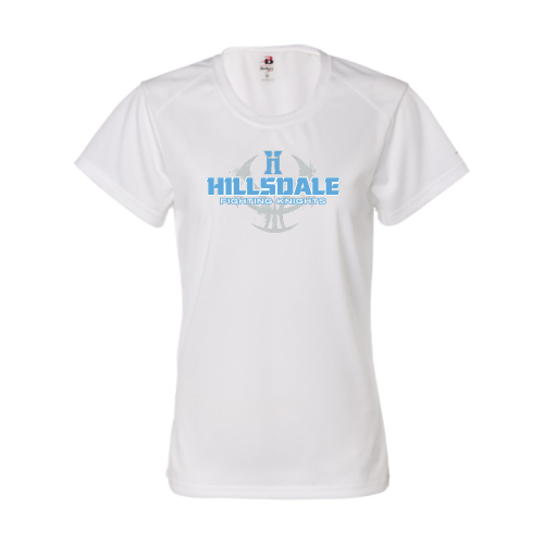 Load image into Gallery viewer, Hillsdale Basketball - Badger - B-Dry Core Ladies T-Shirt
