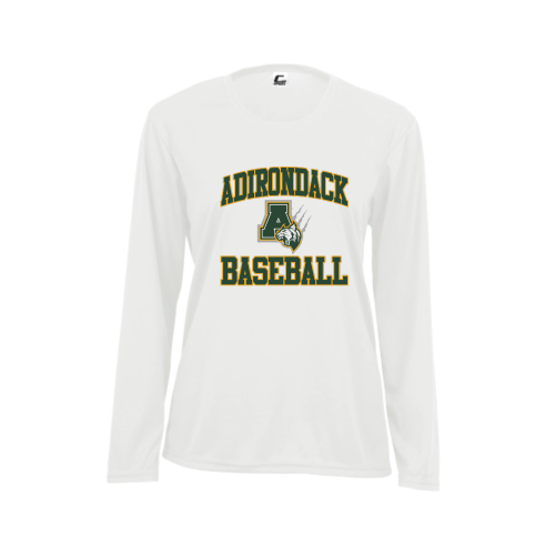 Adirondack Baseball - Ladies LS Performance Tee