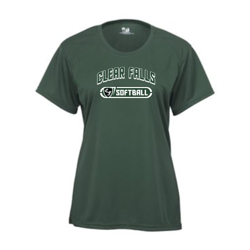 Load image into Gallery viewer, Clear Falls - Softball - Ladies B-Core SS Performance Tee
