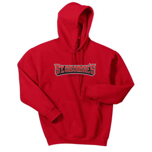 St Georges - Adult Pullover Hood Sweatshirt