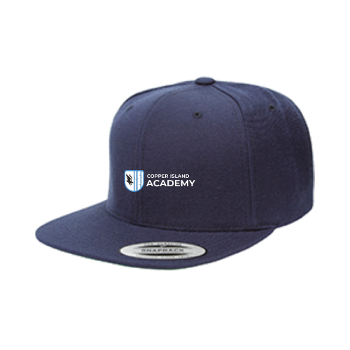 Load image into Gallery viewer, Copper Island - Premium Flat Bill Snapback
