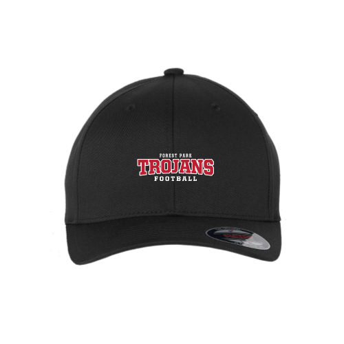 Load image into Gallery viewer, Forest Park Trojans - Cotton Blend Fitted Cap
