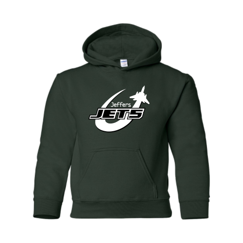 Load image into Gallery viewer, Jeffers HS -  Youth Pullover Hood Sweatshirt
