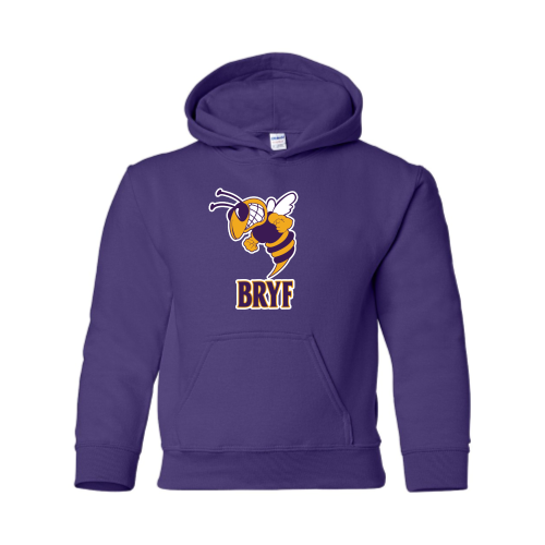 BRYF -  Youth Pullover Hood Sweatshirt