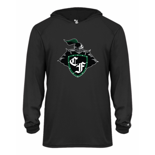 Clear Falls High School - Youth LS Performance Tee with Hood