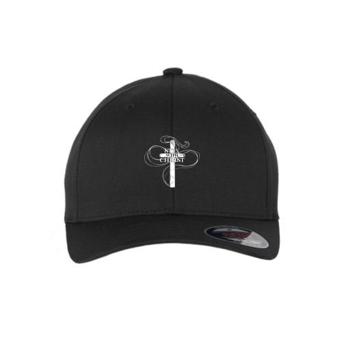 Stix with Christ - Black - Cotton Blend Fitted Cap