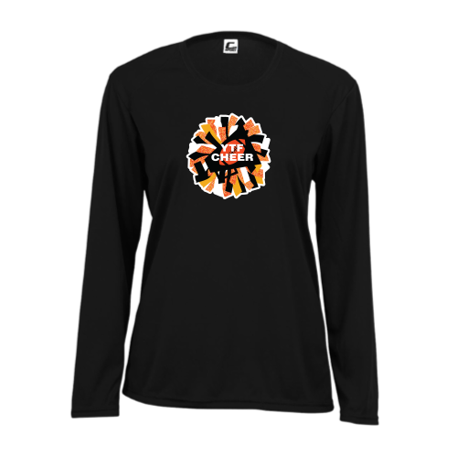 YTF Cheer - Ladies LS Performance Tee