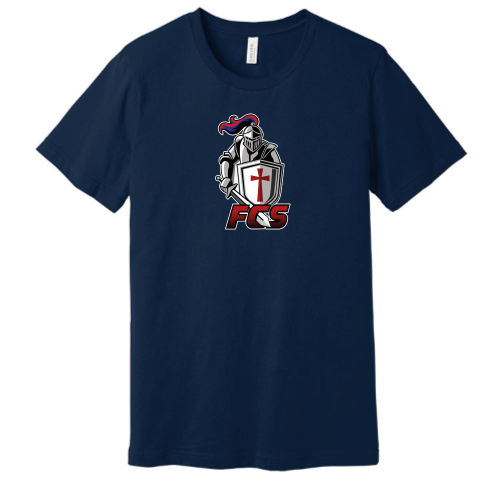 Load image into Gallery viewer, Faith Christian School - Canvas Adult Short Sleeve Cotton Tee
