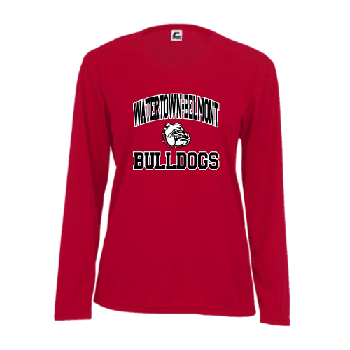 WB Youth Football -  Ladies LS Performance Tee