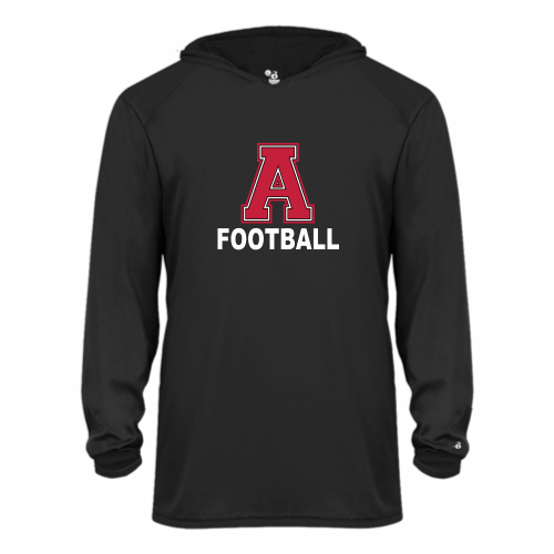 Load image into Gallery viewer, Arcadia High School - Youth LS Performance Tee with Hood
