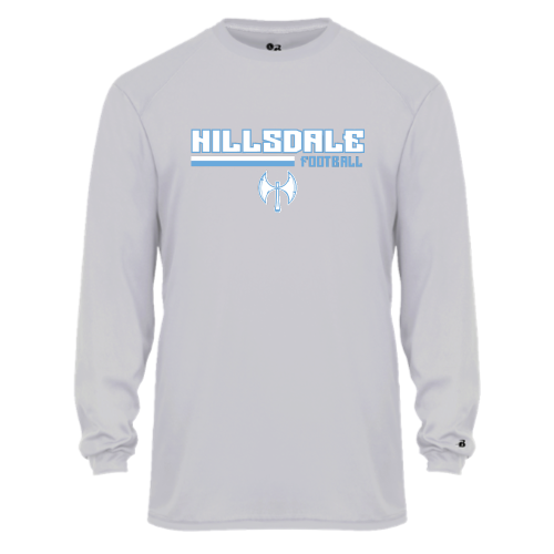 Load image into Gallery viewer, Hillsdale High -  Youth LS Performance Tee
