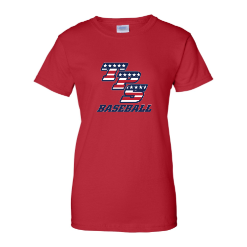 TPS Baseball - Ladies Short Sleeve Cotton Tee