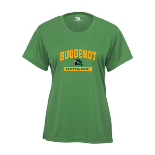 Huguenot Track and Field Distance - Ladies B-Core SS Performance Tee