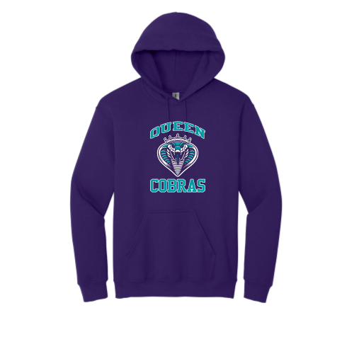 Queen Cobras - Adult Pullover Hood Sweatshirt