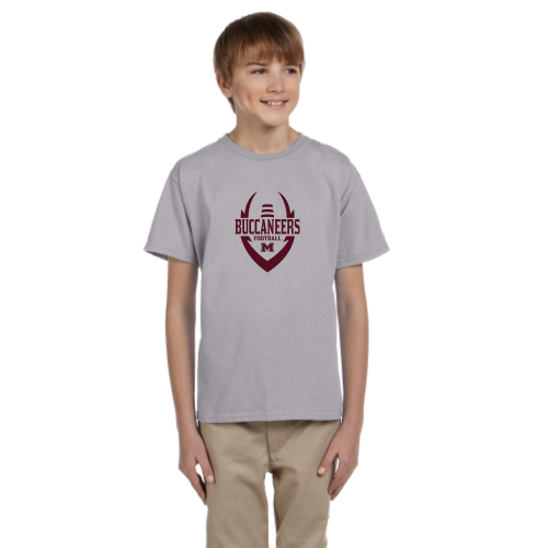 Load image into Gallery viewer, Milford Buccaneers - Youth Short Sleeve Cotton Tee
