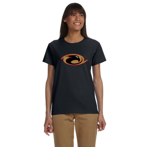 Load image into Gallery viewer, Thunderhawks Softball - Ladies Short Sleeve Cotton Tee
