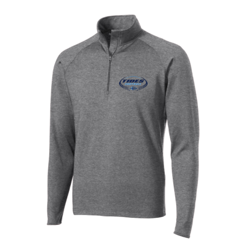 Load image into Gallery viewer, Peninsula Youth Football - Sport Wicking 1-4 Zip Pullover - White
