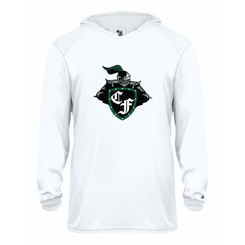 Load image into Gallery viewer, Clear Falls High School - Youth LS Performance Tee with Hood
