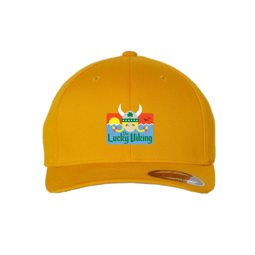 Load image into Gallery viewer, The Lucky Viking - Cotton Blend Fitted Cap
