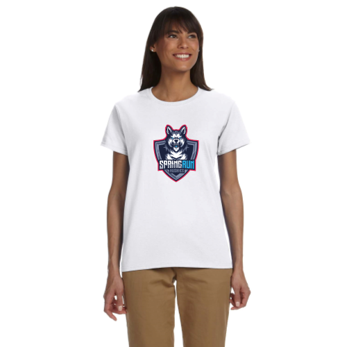 Load image into Gallery viewer, Spring Run - Ladies Short Sleeve Cotton Tee
