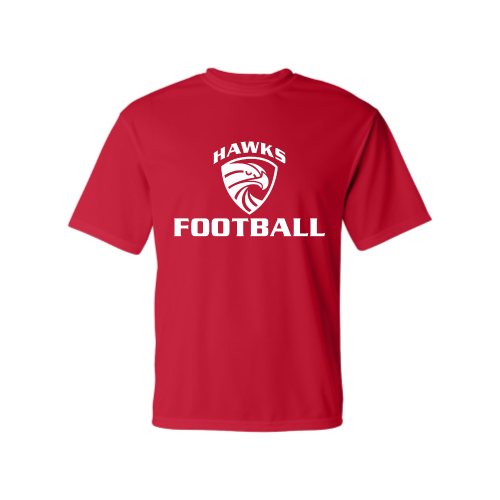 Load image into Gallery viewer, HADLEY - Hawks Football - Performance T-Shirt
