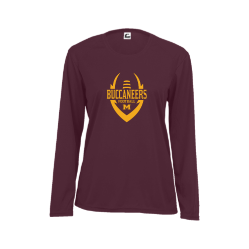 Milford Buccaneers - Ladies LS Performance Tee