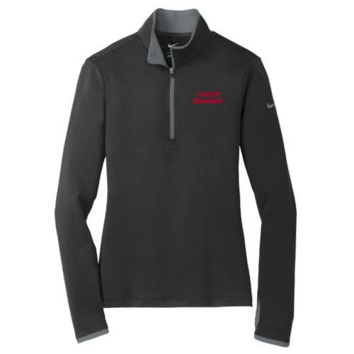 MA Eagles BB - Nike Golf Ladies Dri-FIT Stretch 1/2-Zip Cover-Up
