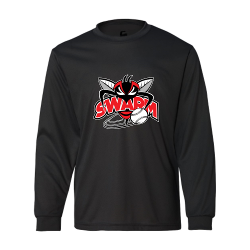 Load image into Gallery viewer, Heyworth Swarm - Ladies LS Performance Tee
