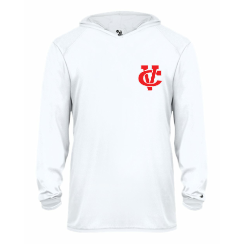 Coosa Valley Softball - Youth LS Performance Tee with Hood