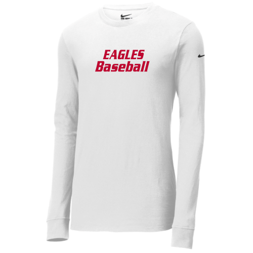MA Eagles BB - Nike Dri-FIT Cotton/Poly Long Sleeve Tee