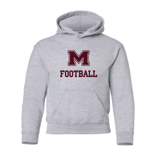 Load image into Gallery viewer, Milford Football - Youth Pullover Hood Sweatshirt
